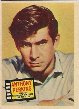 1957 Topps Hit Stars #73 Anthony Perkins Front