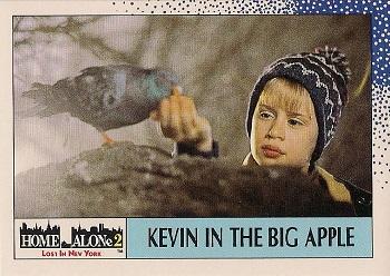 1992 Topps Home Alone 2 #2 Kevin in the Big Apple Front