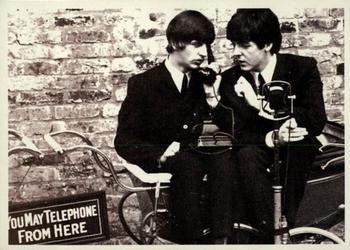 1964 Topps The Beatles: A Hard Day's Night #10 Ringo Starr is having a one-way conversation with Front