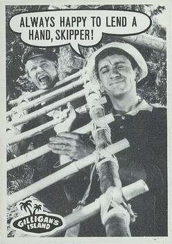 1965 Topps Gilligan's Island #14 Always happy to lend a hand, Skipper! Front