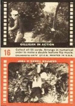 1965 Topps Gilligan's Island #16 My gosh, it does look like Gilligan! Back