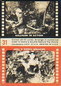 1965 Topps Gilligan's Island #31 Gee, we could be stuck here for years! Back