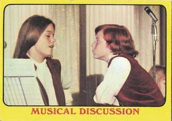 1971 Topps The Partridge Family Series 1 #9 Musical Discussion Front