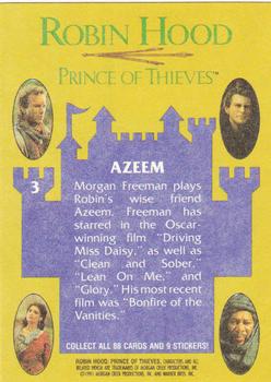 1991 Topps Robin Hood: Prince of Thieves (88) #3 Azeem Back