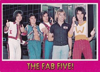 1975 Topps Bay City Rollers #4 The Fab Five! Front