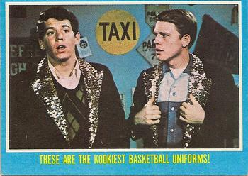 1976 Topps Happy Days #9 These Are the Kookiest Basketball Uniforms! Front