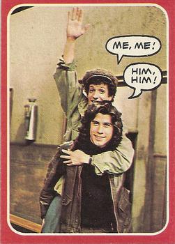 1976 Topps Welcome Back Kotter #30 Me, me! Him, him! Front