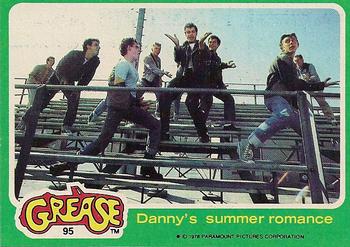 1978 Topps Grease #95 Danny's summer romance Front