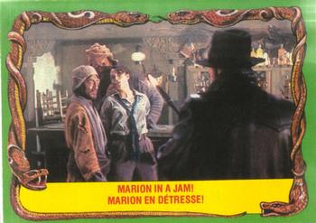 1981 O-Pee-Chee Raiders of the Lost Ark #26 Marion In A Jam! Front