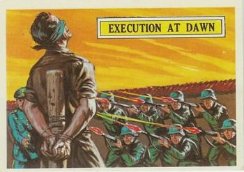 1965 Topps Battle: The Story of World War II #3 Execution at Dawn Front