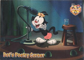 1995 Topps Animaniacs #11 Dot's Poetry Corner Front
