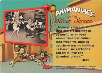 1995 Topps Animaniacs #65 