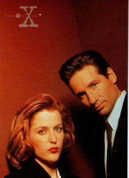 1996 Topps The X-Files Season Three #1 The X-Files created by Chris Carter Front