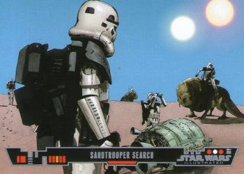 2013 Topps Star Wars Illustrated A New Hope #34 Sandtrooper Search Front