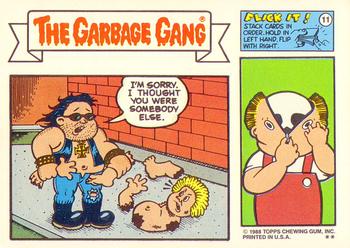 1988 Topps Garbage Pail Kids Series 12 #464b Dressed to Killian Back