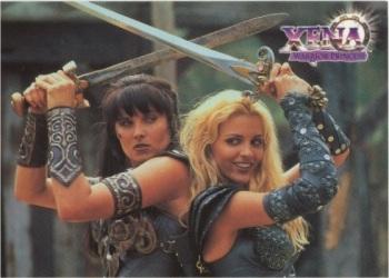 1999 Topps Xena Warrior Princess Series 3 #11 Blade Sisters Front