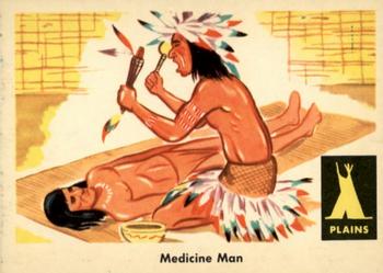 1959 Fleer Plains Indians (R730-2) #15 Medicine Man Front