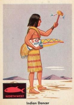 1959 Fleer Plains Indians (R730-2) #45 Indian Dancer Front