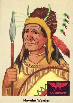 1959 Fleer Plains Indians (R730-2) #55 Navaho Warrior Front