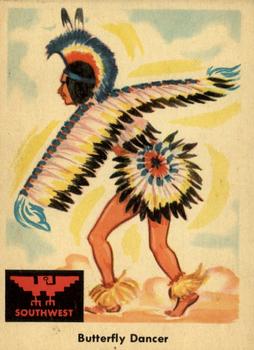 1959 Fleer Plains Indians (R730-2) #57 Butterfly Dancer Front