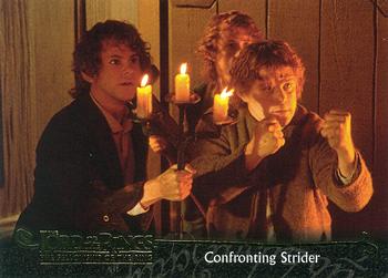 2001 Topps Lord of the Rings: The Fellowship of the Ring #39 Confronting Strider Front