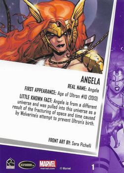 2013 Rittenhouse Women of Marvel Series 2 #1 Angela Back