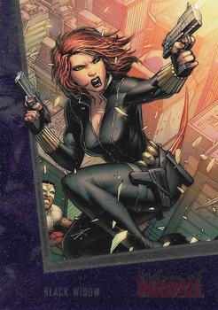 2013 Rittenhouse Women of Marvel Series 2 #5 Black Widow Front