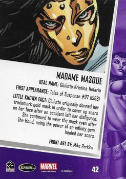 2013 Rittenhouse Women of Marvel Series 2 #42 Madame Masque Back