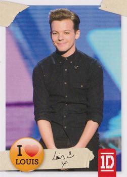 2013 Panini One Direction #4 Louis Tomlinson Front