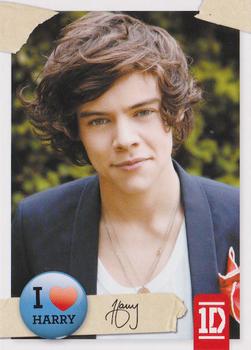 2013 Panini One Direction #46 Harry Styles Front