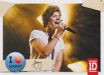 2013 Panini One Direction #66 Harry Styles Front