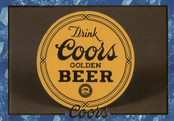 1995 Coors #22 Tavern Coaster Front