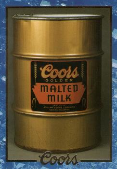 1995 Coors #36 Malted Milk Drum Front