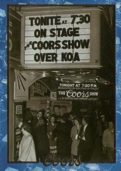 1995 Coors #90 The Coors Show Front