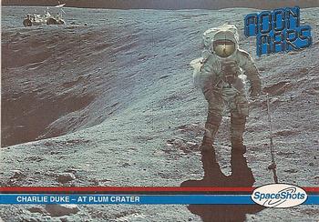 1991 Space Ventures Space Shots Moon Mars #22 Charlie Duke - At Plum Crater Front