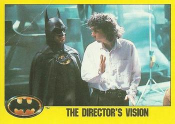 1989 O-Pee-Chee Batman Movie #257 The Director's Vision Front