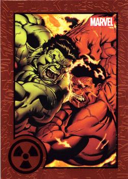 2013 Rittenhouse Marvel Greatest Battles - Red #23 Hulk / Red Hulk Front