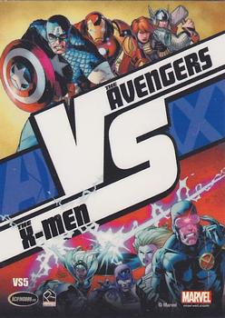 2013 Rittenhouse Marvel Greatest Battles - Avengers Vs X-Men #VS5 Thing / Colossus Back
