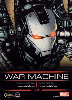 2013 Rittenhouse Legends of Marvel: War Machine #L8 War Machine Back