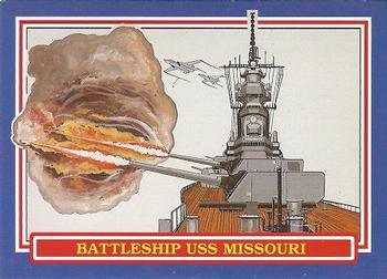 1991 Hutt River Province, New Queensland Mint Desert Storm #10 Battleship USS Missouri Front