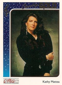 1992 Sterling Country Gold - Gold Foil #27 Kathy Mattea Front