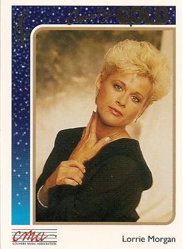 1992 Sterling Country Gold - Gold Foil #48 Lorrie Morgan Front