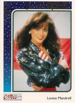 1992 Sterling Country Gold - Gold Foil #82 Louise Mandrell Front