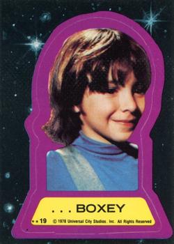 1978 Topps Battlestar Galactica - Stickers #19 Boxey Front