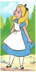 1989 Brooke Bond The Magical World of Disney #11 Alice in Wonderland Front