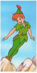 1989 Brooke Bond The Magical World of Disney #13 Peter Pan Front