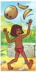 1989 Brooke Bond The Magical World of Disney #20 Mowgli Front