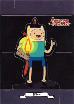 2014 Cryptozoic Adventure Time PlayPaks - Standees #1 Finn the Human Front