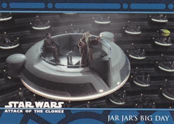 2002 Topps Star Wars: Attack of the Clones (UK) #58 Jar Jar's Big Day Front