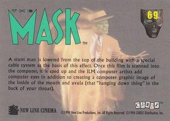 1994 Cardz The Mask #69 SPLAT I Back